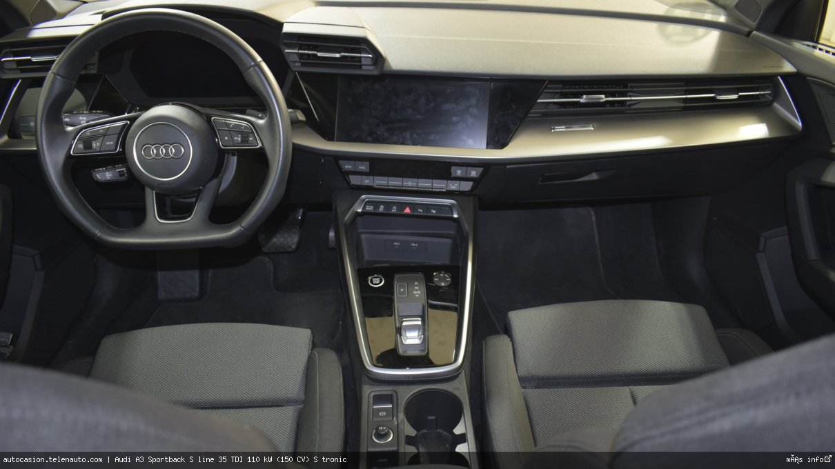 Audi A3 sportback S line 35 TDI 110 kW (150 CV) S tronic  kilometro 0 de segunda mano 8