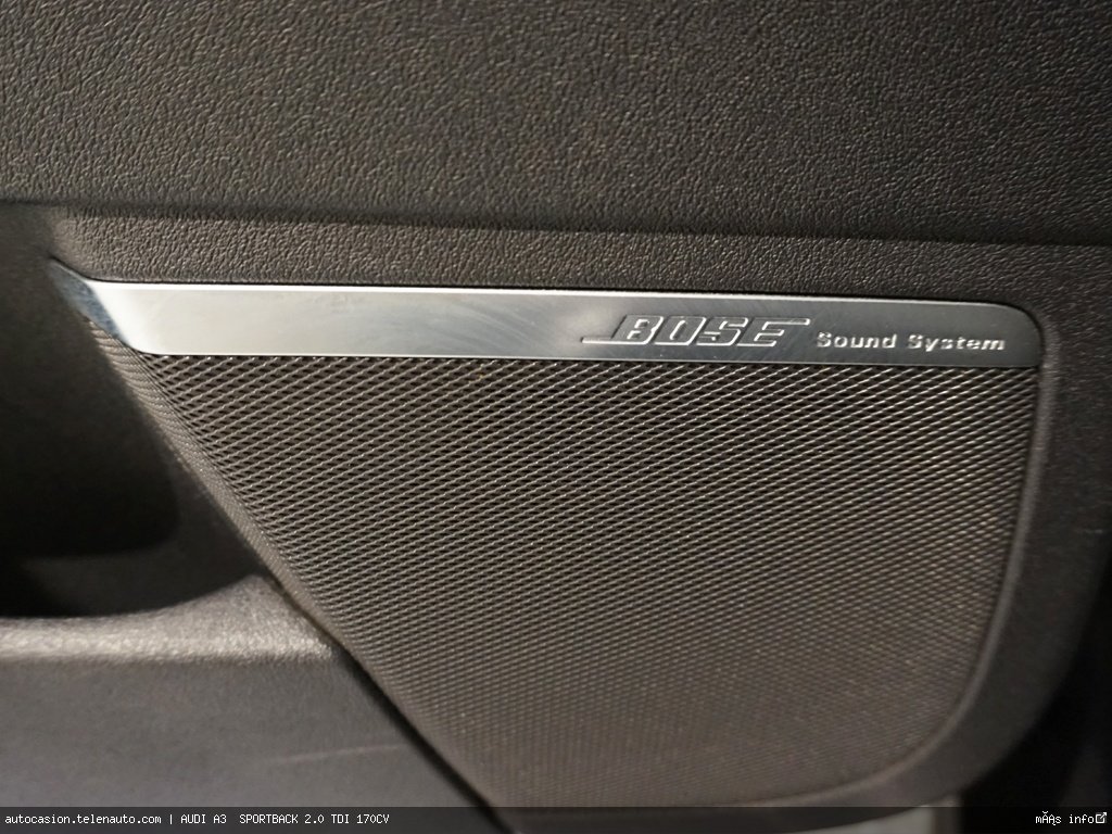 Audi A3  SPORTBACK 2.0 TDI 170CV Diesel de segunda mano 8