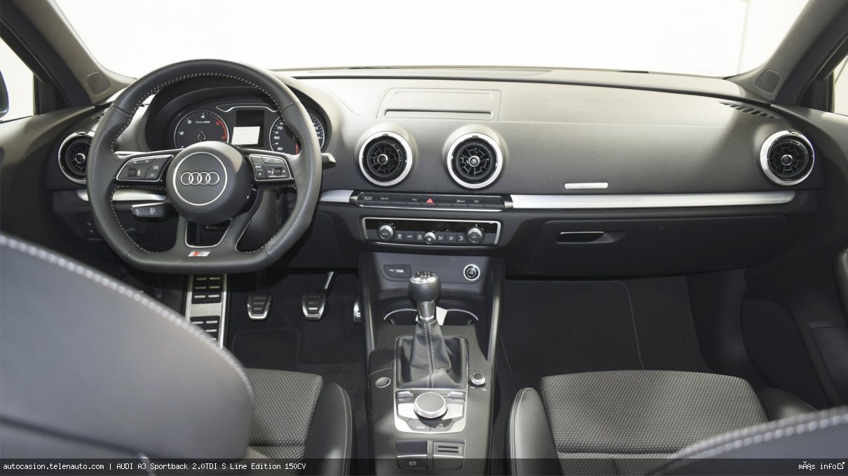 Audi A3 Sportback 2.0TDI S Line Edition 150CV Diesel seminuevo de ocasión 9