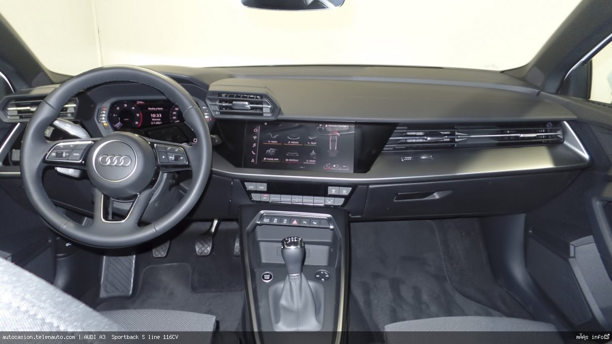 Audi A3  Sportback S line 116CV Diesel kilometro 0 de ocasión 8