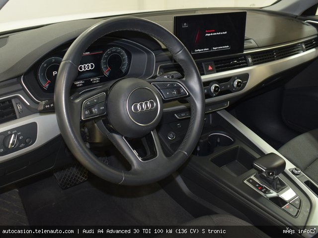 Audi A4 Advanced 30 TDI 100 kW (136 CV) S tronic Diésel de ocasión 9