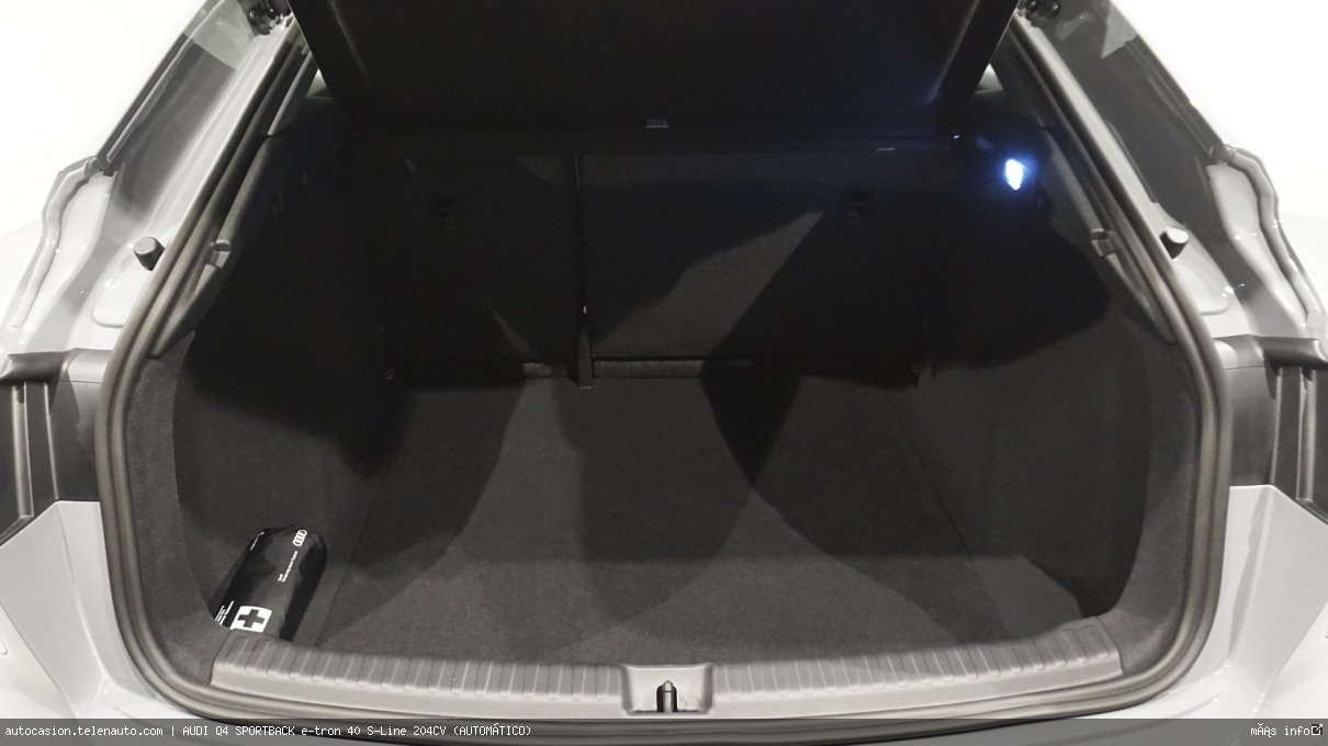 Audi Q4 sportback e-tron 40 S-Line 204CV (AUTOMÁTICO) Electrico kilometro 0 de segunda mano 13