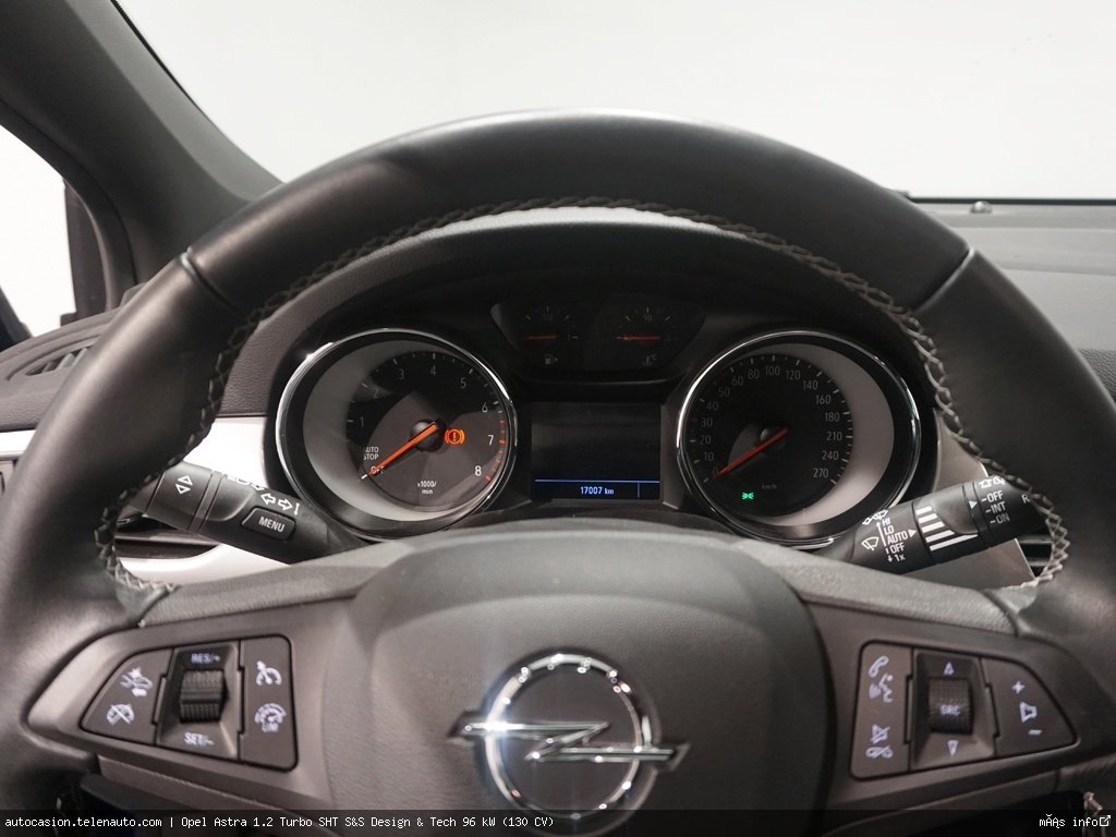 Opel Astra 1.2 Turbo SHT S&S Design & Tech 96 kW (130 CV) Gasolina seminuevo de segunda mano 7