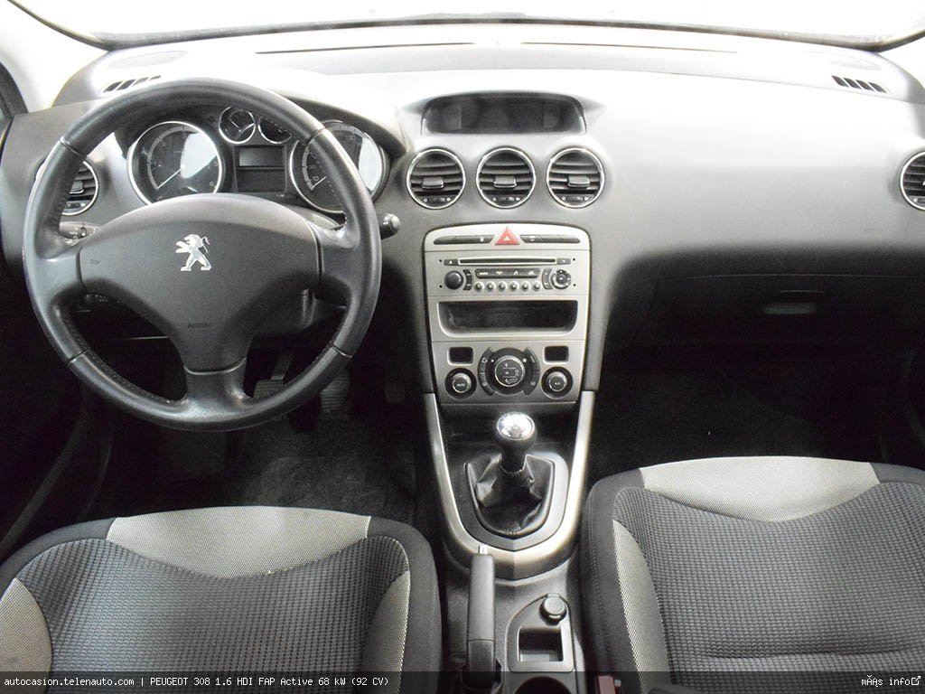 Peugeot 308 1.6 HDI FAP Active 68 kW (92 CV) Diesel de ocasión 4