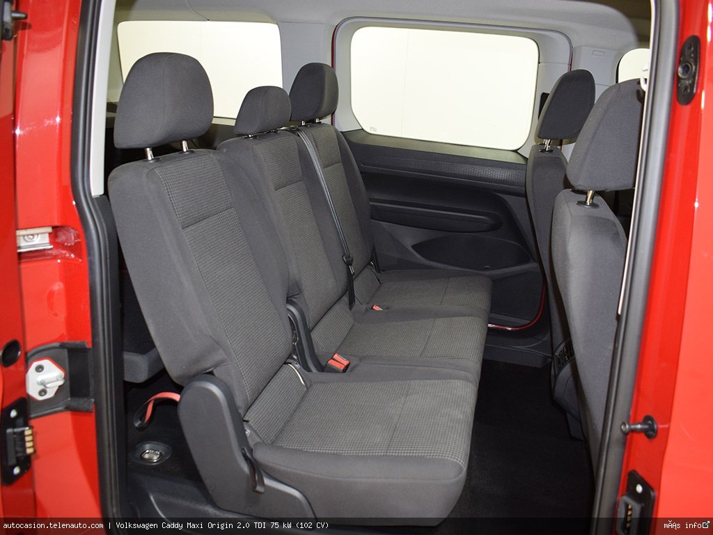 Volkswagen Caddy Maxi Origin 2.0 TDI 75 kW (102 CV) Diésel kilometro 0 de ocasión 6