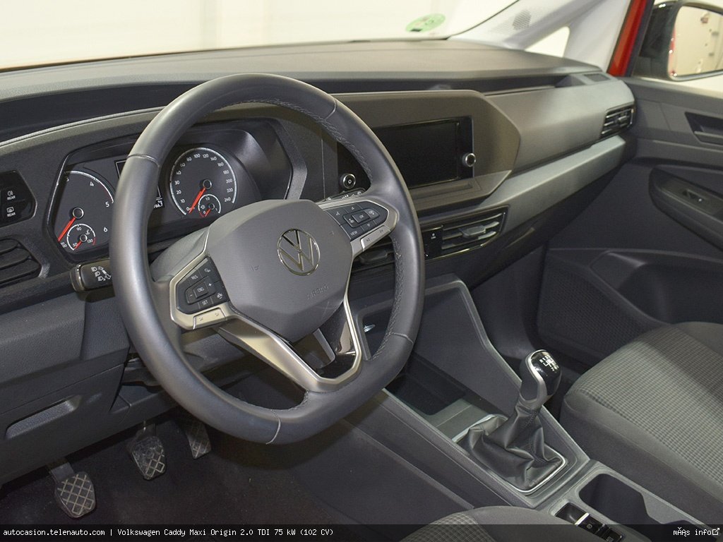 Volkswagen Caddy Maxi Origin 2.0 TDI 75 kW (102 CV) Diésel kilometro 0 de ocasión 9