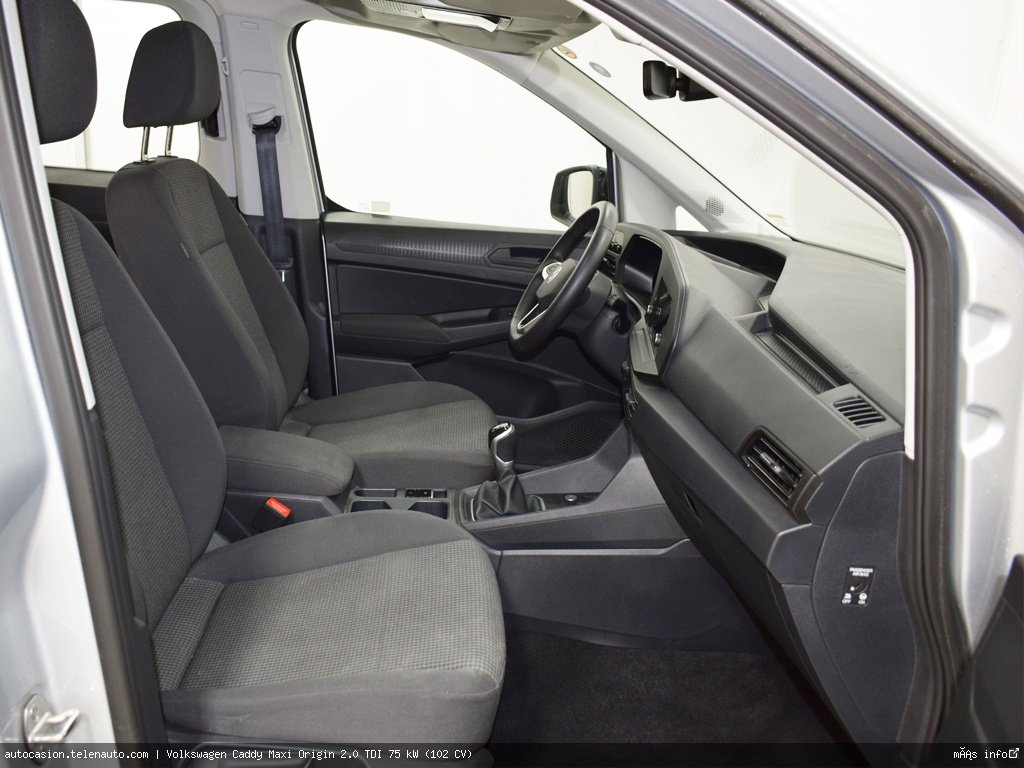 Volkswagen Caddy Maxi Origin 2.0 TDI 75 kW (102 CV) Diésel kilometro 0 de segunda mano 4