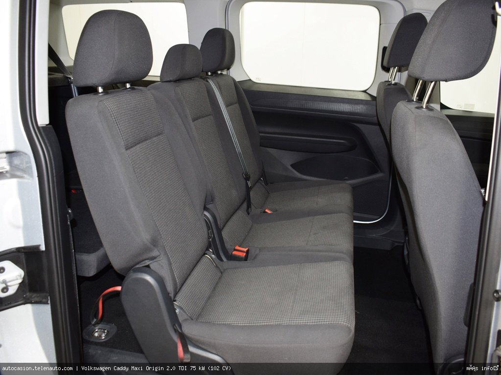 Volkswagen Caddy Maxi Origin 2.0 TDI 75 kW (102 CV) Diésel kilometro 0 de segunda mano 7