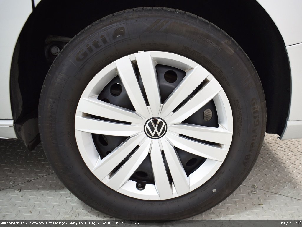 Volkswagen Caddy Maxi Origin 2.0 TDI 75 kW (102 CV) Diésel kilometro 0 de segunda mano 9