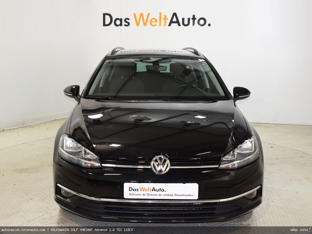 Volkswagen Golf variant Advance 1.6 TDI 115CV  Diesel de ocasión 2