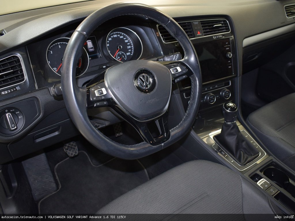 Volkswagen Golf variant Advance 1.6 TDI 115CV  Diesel de ocasión 11