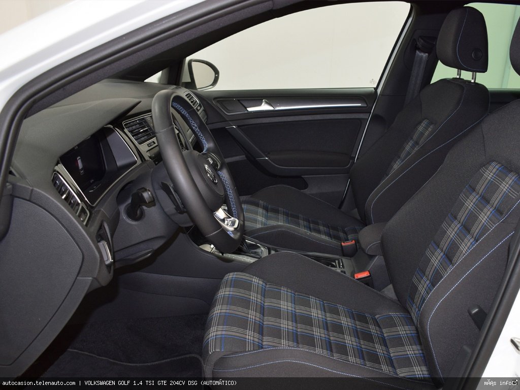 Volkswagen Golf 1.4 TSI GTE 204CV DSG (AUTOMÁTICO) Hibrido kilometro 0 de ocasión 8