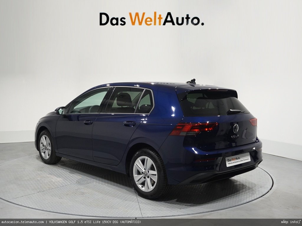 Volkswagen Golf 1.5 eTSI Life 150CV DSG (AUTOMÁTICO) Gasolina kilometro 0 de segunda mano 2