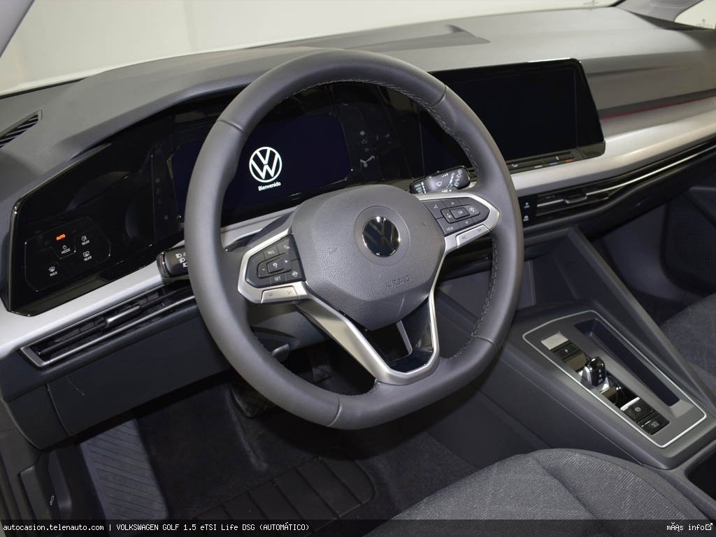Volkswagen Golf 1.5 eTSI Life DSG (AUTOMÁTICO) Hibrido kilometro 0 de segunda mano 8