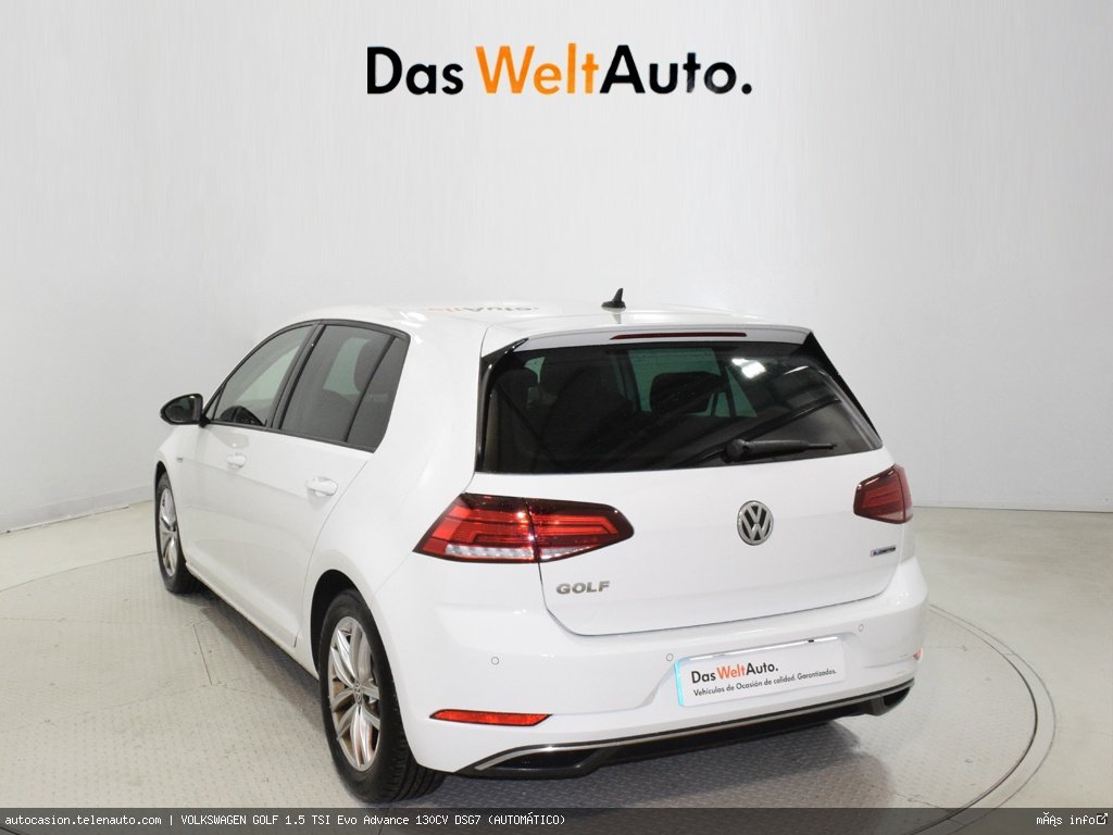 Volkswagen Golf 1.5 TSI Evo Advance 130CV DSG7 (AUTOMÁTICO)  Gasolina de ocasión 2