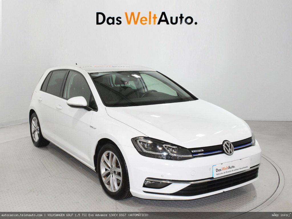 Volkswagen Golf 1.5 TSI Evo Advance 130CV DSG7 (AUTOMÁTICO)  Gasolina de ocasión 1