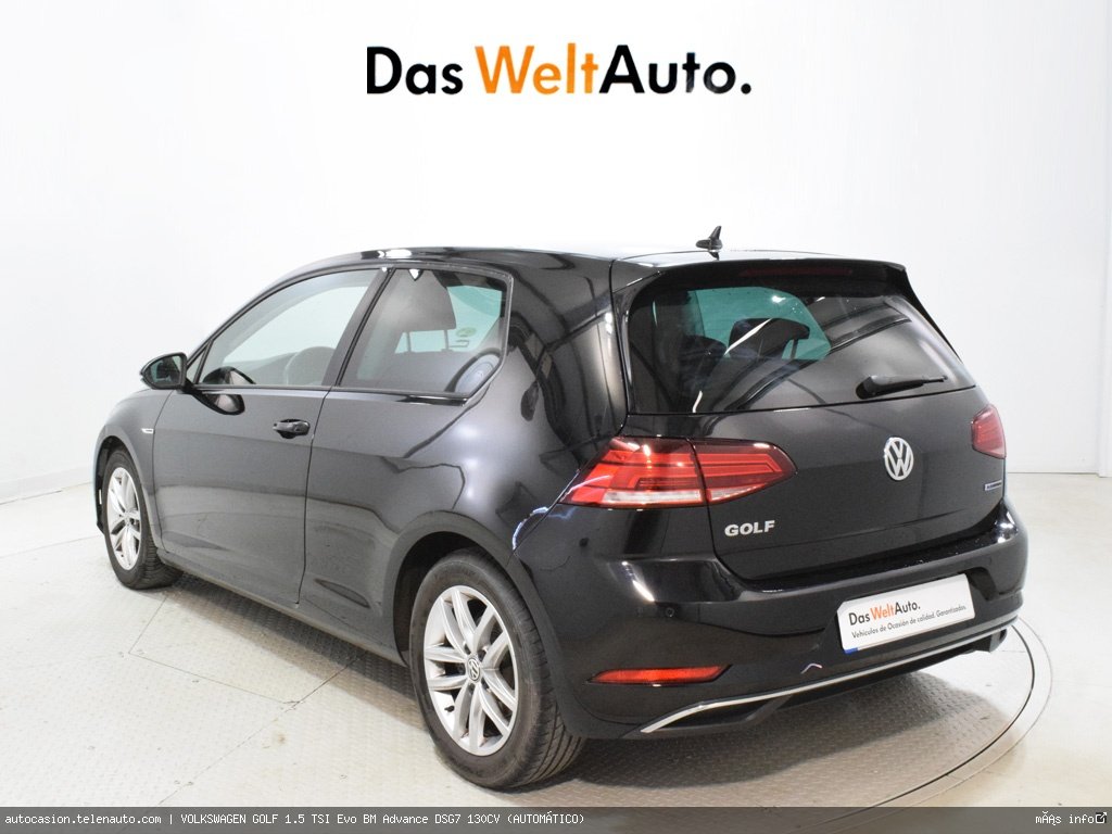 Volkswagen Golf 1.5 TSI Evo BM Advance DSG7 130CV (AUTOMÁTICO) Gasolina de ocasión 4