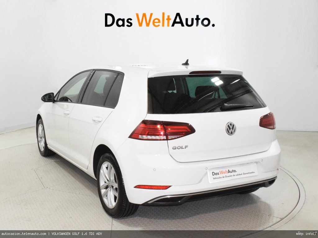 Volkswagen Golf 1.6 TDI ADV Diesel de segunda mano 2
