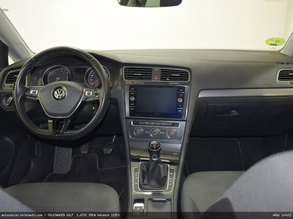 Volkswagen Golf  1.6TDI 85kW Advance 115CV Diesel de ocasión 5