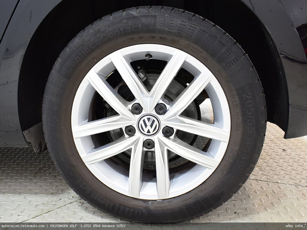 Volkswagen Golf  1.6TDI 85kW Advance 115CV Diesel de ocasión 9