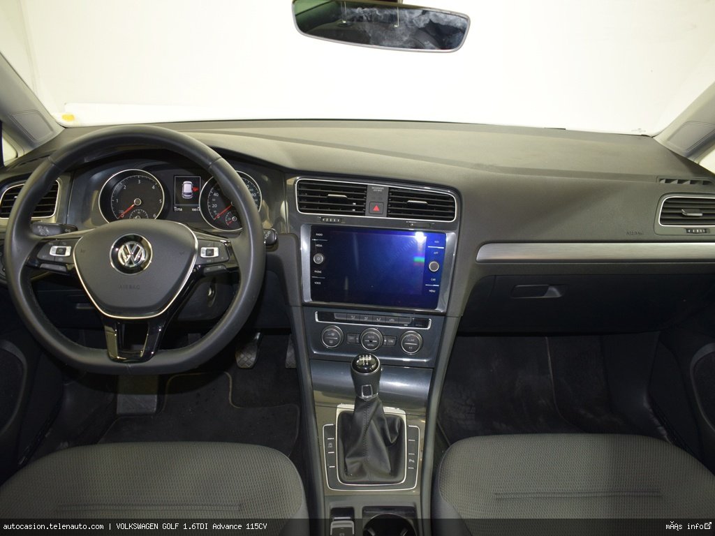 Volkswagen Golf 1.6TDI Advance 115CV Diesel kilometro 0 de segunda mano 8