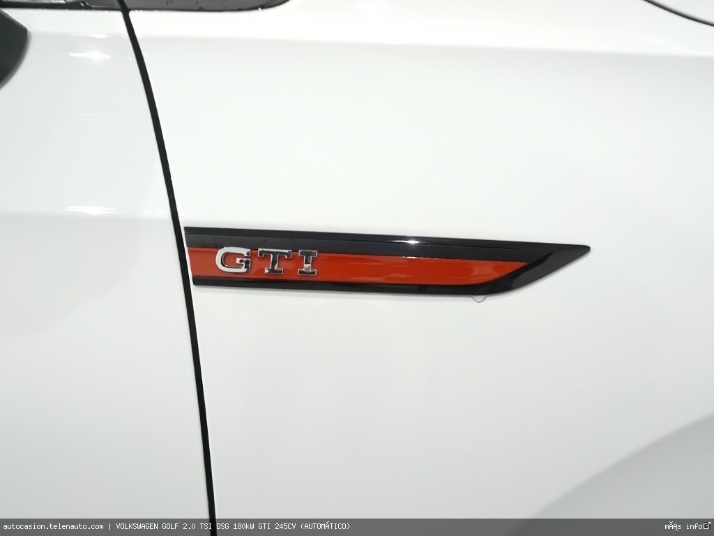 Volkswagen Golf 2.0 TSI DSG 180kW GTI 245CV (AUTOMÁTICO) Gasolina kilometro 0 de segunda mano 11