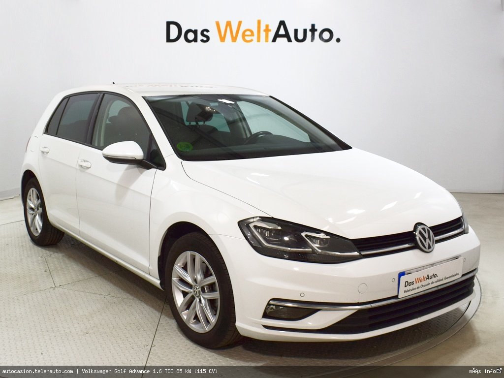 Volkswagen Golf Advance 1.6 TDI 85 kW (115 CV)  de ocasión 1