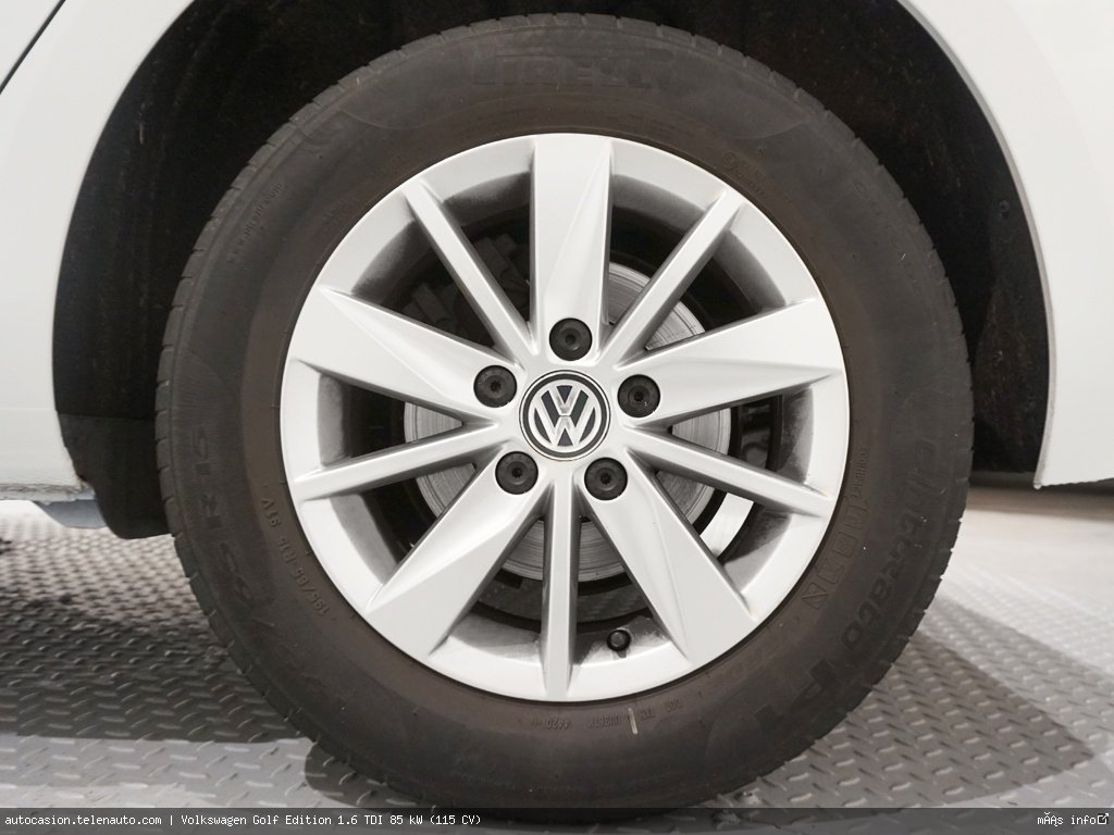 Volkswagen Golf Edition 1.6 TDI 85 kW (115 CV) Diésel de segunda mano 9