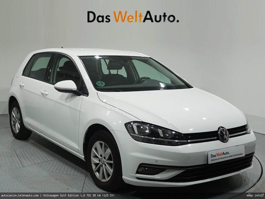 Volkswagen Golf Edition 1.6 TDI 85 kW (115 CV) Diésel de segunda mano 1