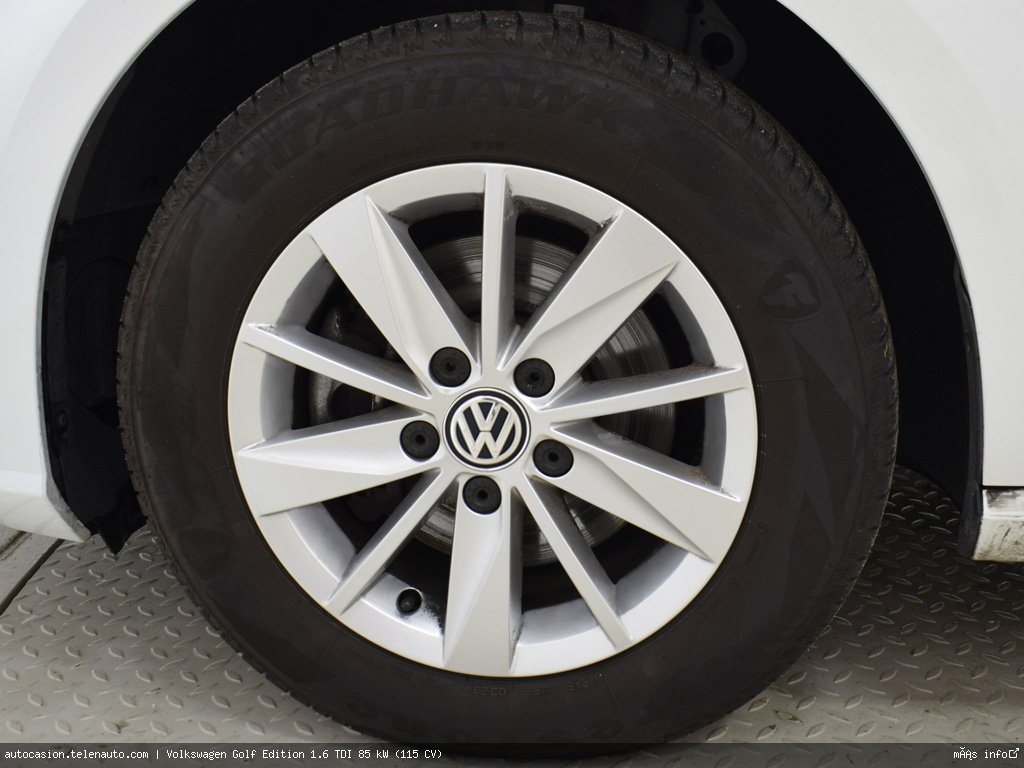 Volkswagen Golf Edition 1.6 TDI 85 kW (115 CV) Diésel de ocasión 10