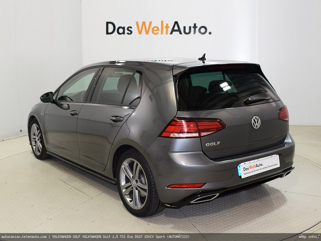 Volkswagen Golf VOLKSWAGEN Golf 1.5 TSI Evo DSG7 150CV Sport (AUTOMÁTICO)  de segunda mano 2