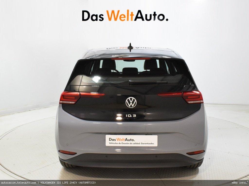 Volkswagen Id3 LIFE 204CV (AUTOMÁTICO)  Electrico kilometro 0 de ocasión 6