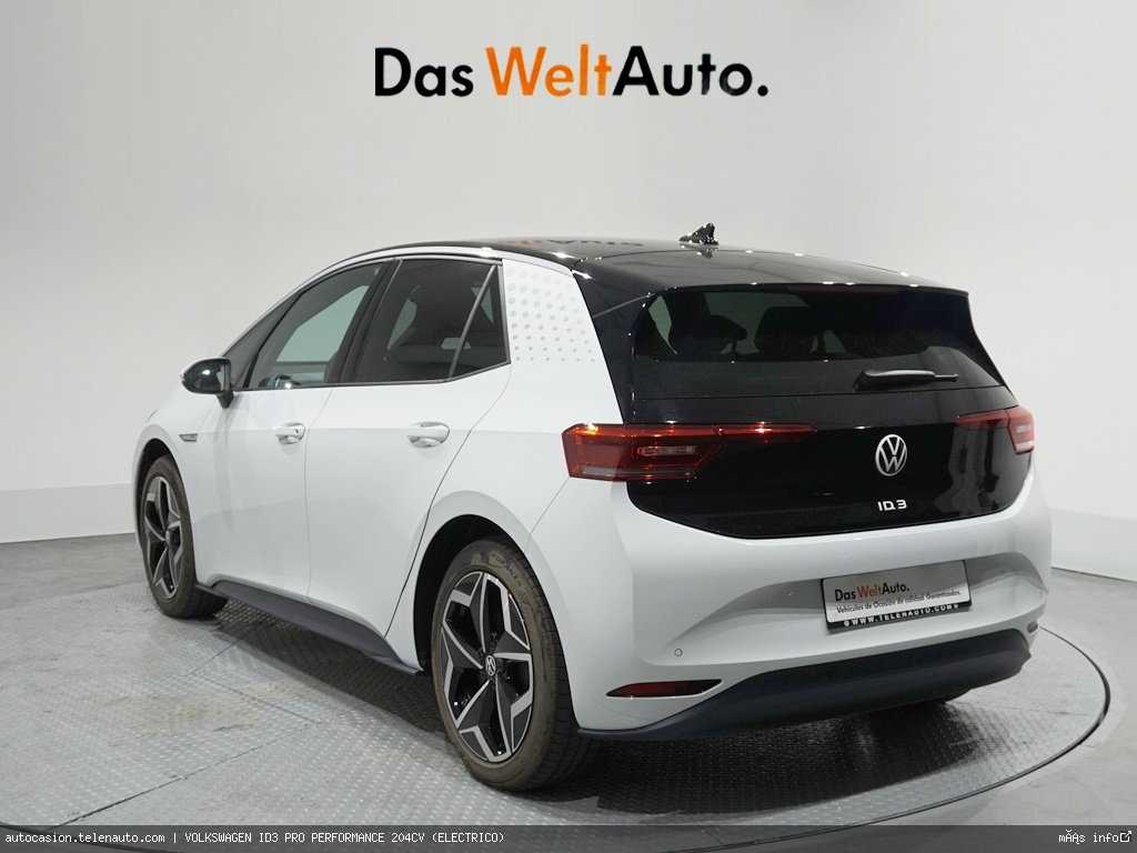 Volkswagen Id3 PRO PERFORMANCE 204CV (ELECTRICO)  Electrico kilometro 0 de segunda mano 3