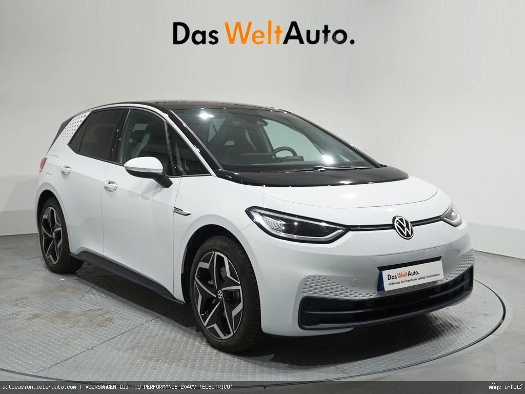Volkswagen Id3 PRO PERFORMANCE 204CV (ELECTRICO)  Electrico kilometro 0 de segunda mano 1