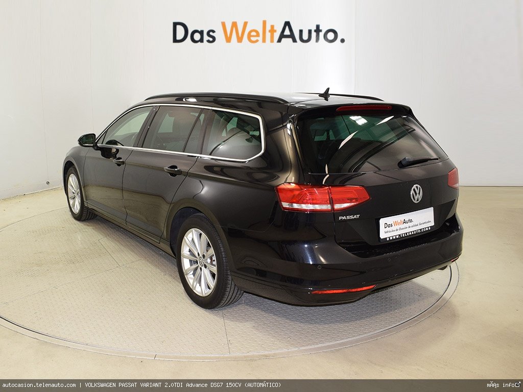 Volkswagen Passat variant 2.0TDI Advance DSG7 150CV (AUTOMÁTICO) Diesel de ocasión 2