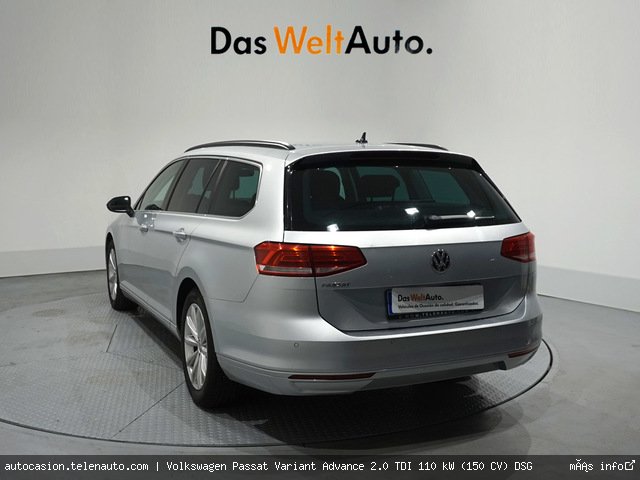Volkswagen Passat variant Advance 2.0 TDI 110 kW (150 CV) DSG Diésel de segunda mano 3