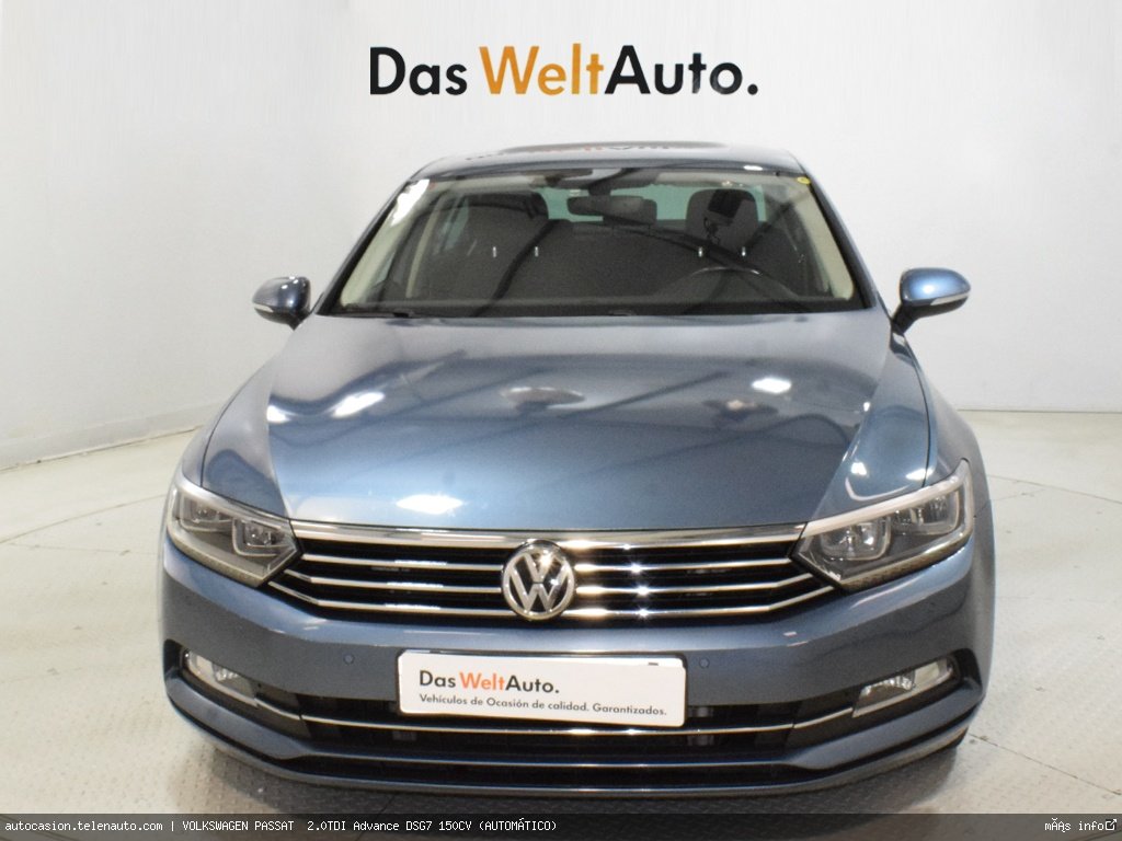 Volkswagen Passat  2.0TDI Advance DSG7 150CV (AUTOMÁTICO) Diesel de segunda mano 2
