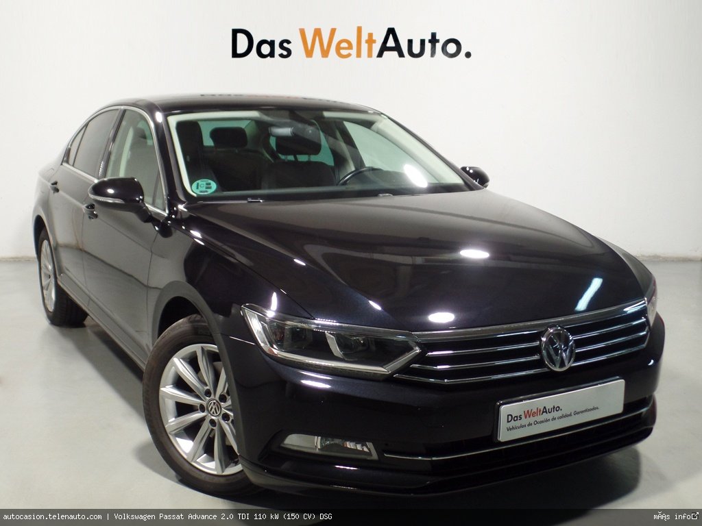 Volkswagen Passat Advance 2.0 TDI 110 kW (150 CV) DSG  de ocasión 1