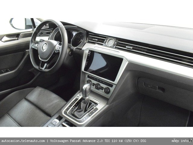 Volkswagen Passat Advance 2.0 TDI 110 kW (150 CV) DSG  de segunda mano 7