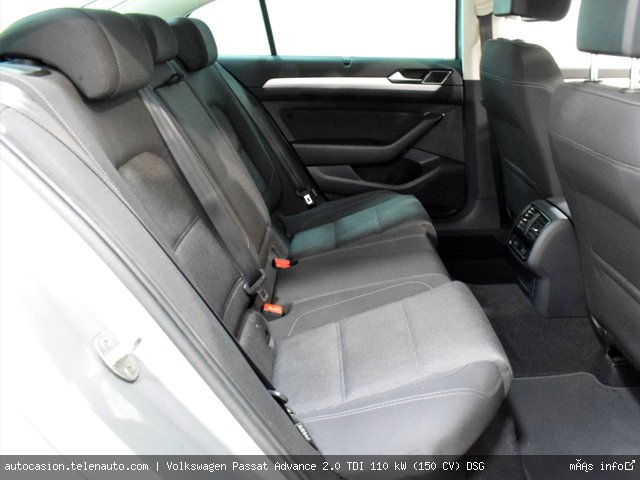 Volkswagen Passat Advance 2.0 TDI 110 kW (150 CV) DSG  de segunda mano 9