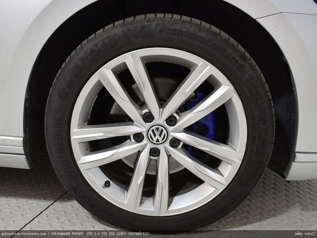 Volkswagen Passat  GTE 1.4 TSI DSG 218CV (AUTOMÁTICO) Hibrido de segunda mano 9