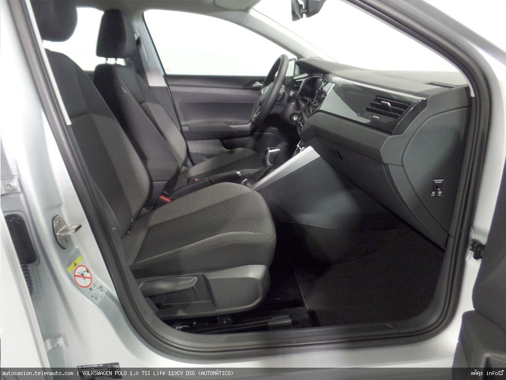 Volkswagen Polo 1.0 TSI Life 110CV DSG (AUTOMÁTICO) Gasolina kilometro 0 de ocasión 4