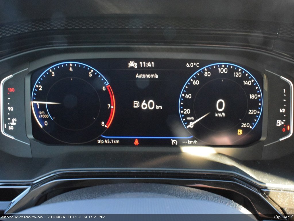 Volkswagen Polo 1.0 TSI Life 95CV Gasolina kilometro 0 de segunda mano 8