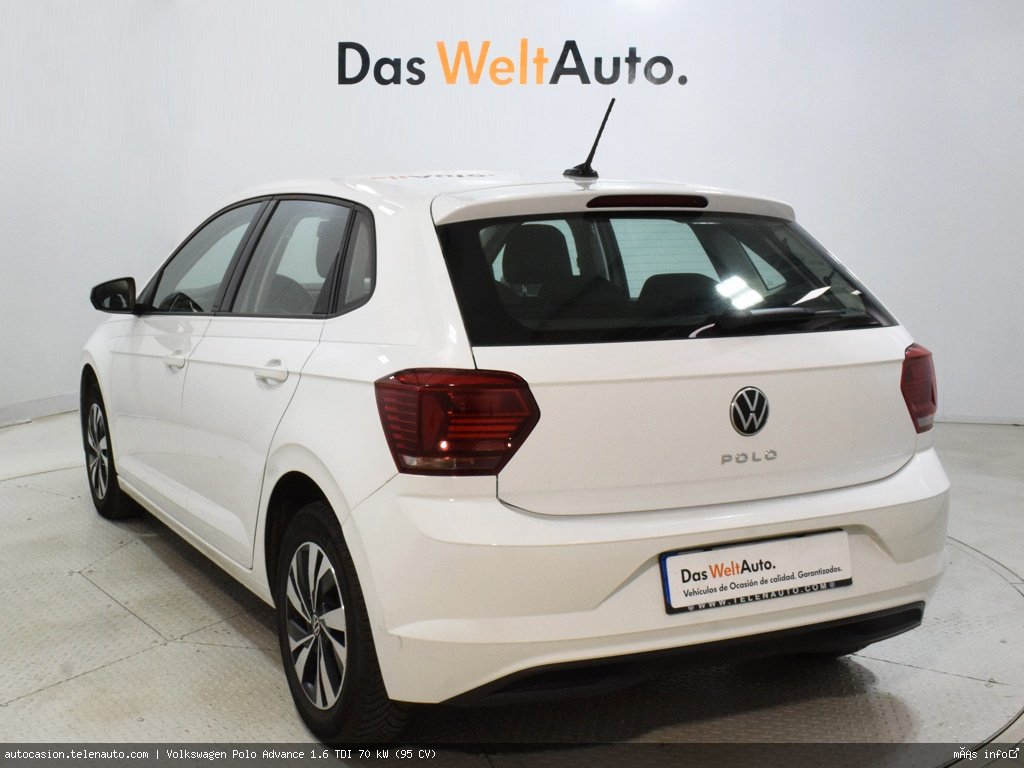 Volkswagen Polo Advance 1.6 TDI 70 kW (95 CV)  de ocasión 3