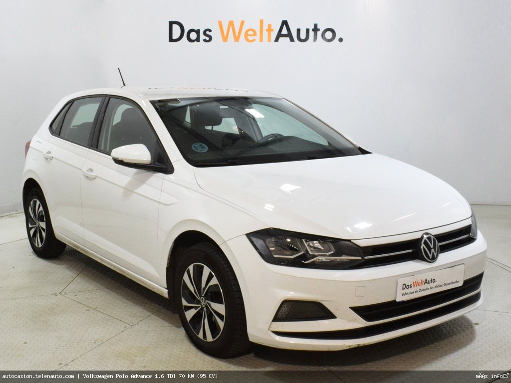 Volkswagen Polo Advance 1.6 TDI 70 kW (95 CV)  de ocasión 1