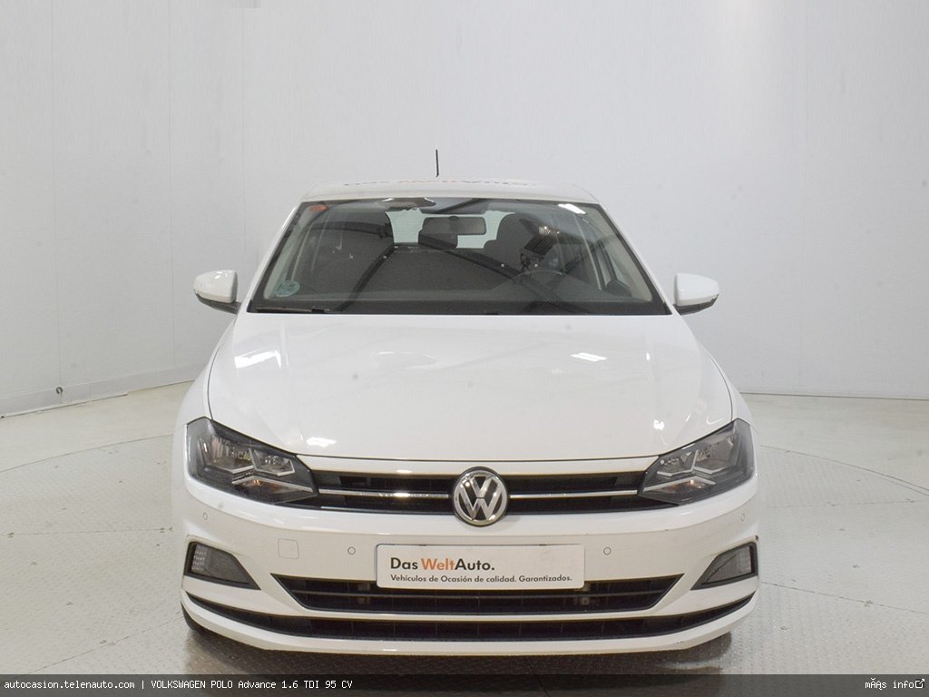 Volkswagen Polo Advance 1.6 TDI 95 CV Gasolina de segunda mano 9