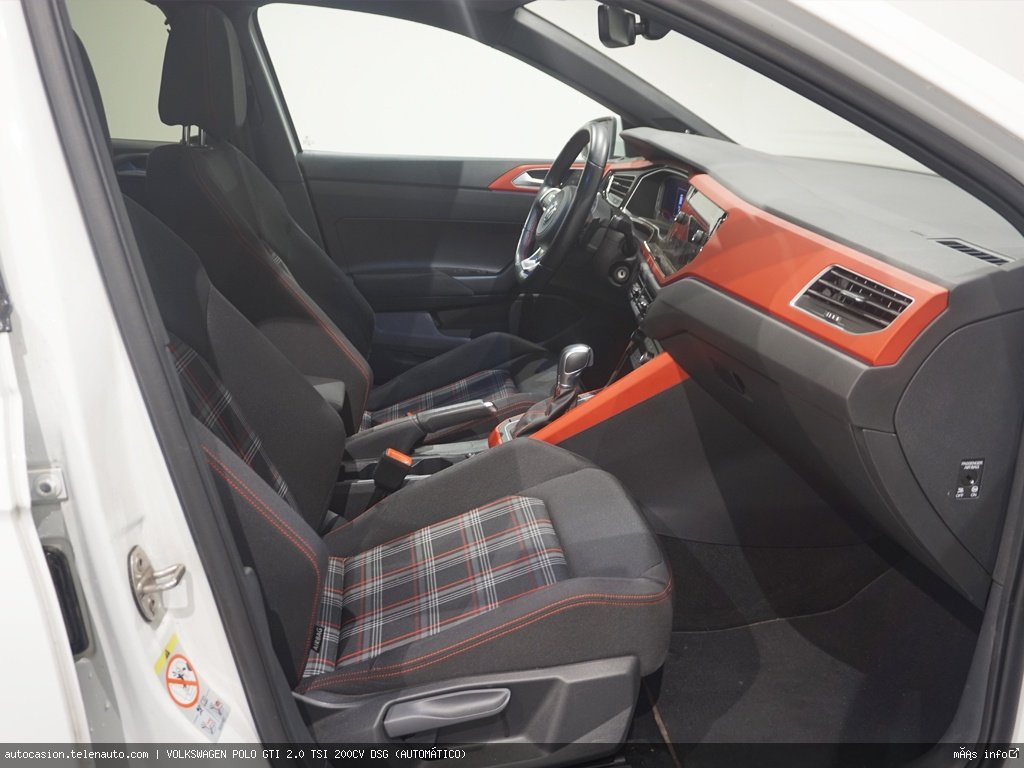 Volkswagen Polo GTI 2.0 TSI 200CV DSG (AUTOMÁTICO)  Gasolina seminuevo de segunda mano 5