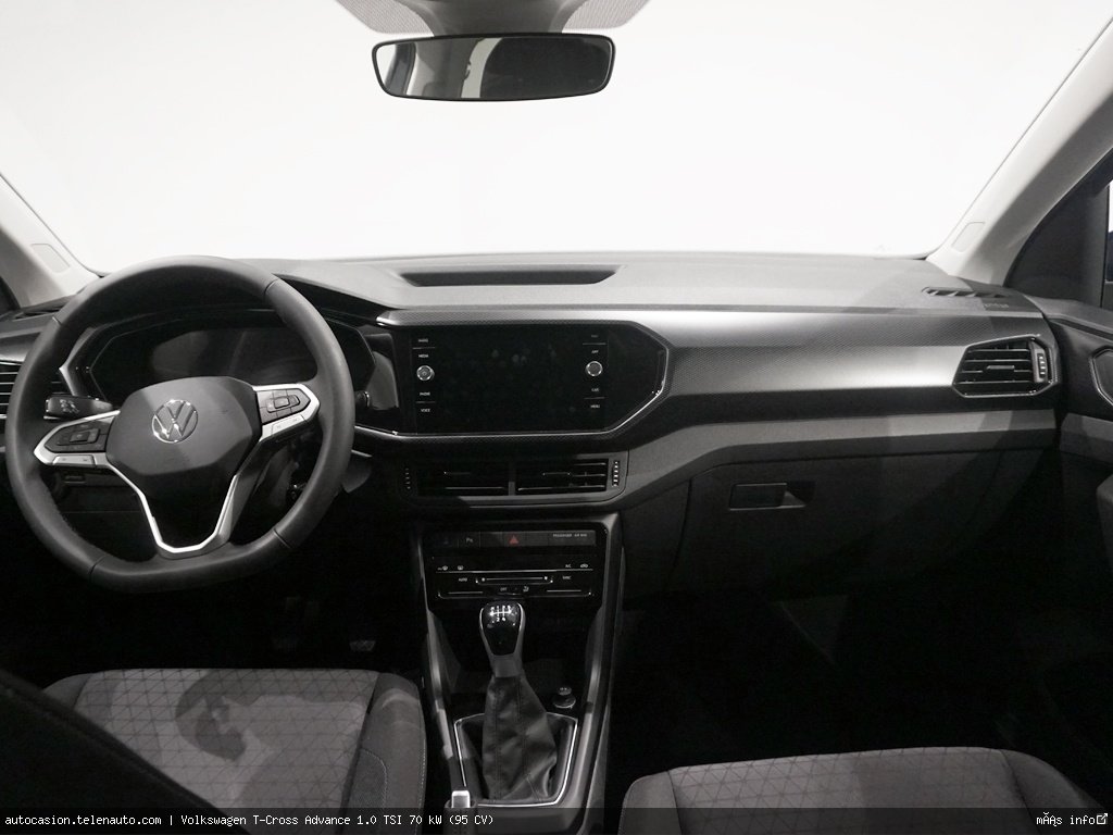 Volkswagen T-cross Advance 1.0 TSI 70 kW (95 CV) Gasolina kilometro 0 de ocasión 5