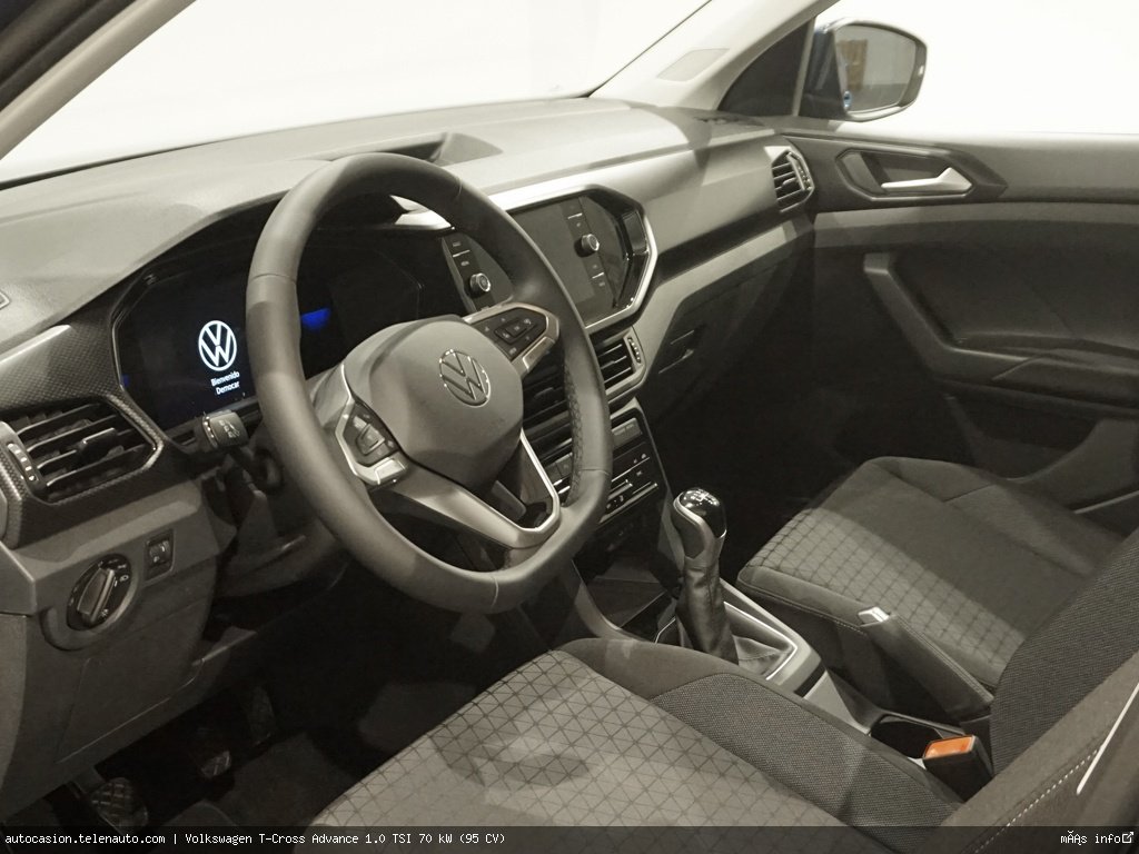 Volkswagen T-cross Advance 1.0 TSI 70 kW (95 CV) Gasolina kilometro 0 de ocasión 7