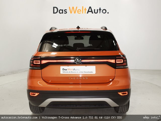 Volkswagen T-cross Advance 1.0 TSI 81 kW (110 CV) DSG Gasolina seminuevo de ocasión 5